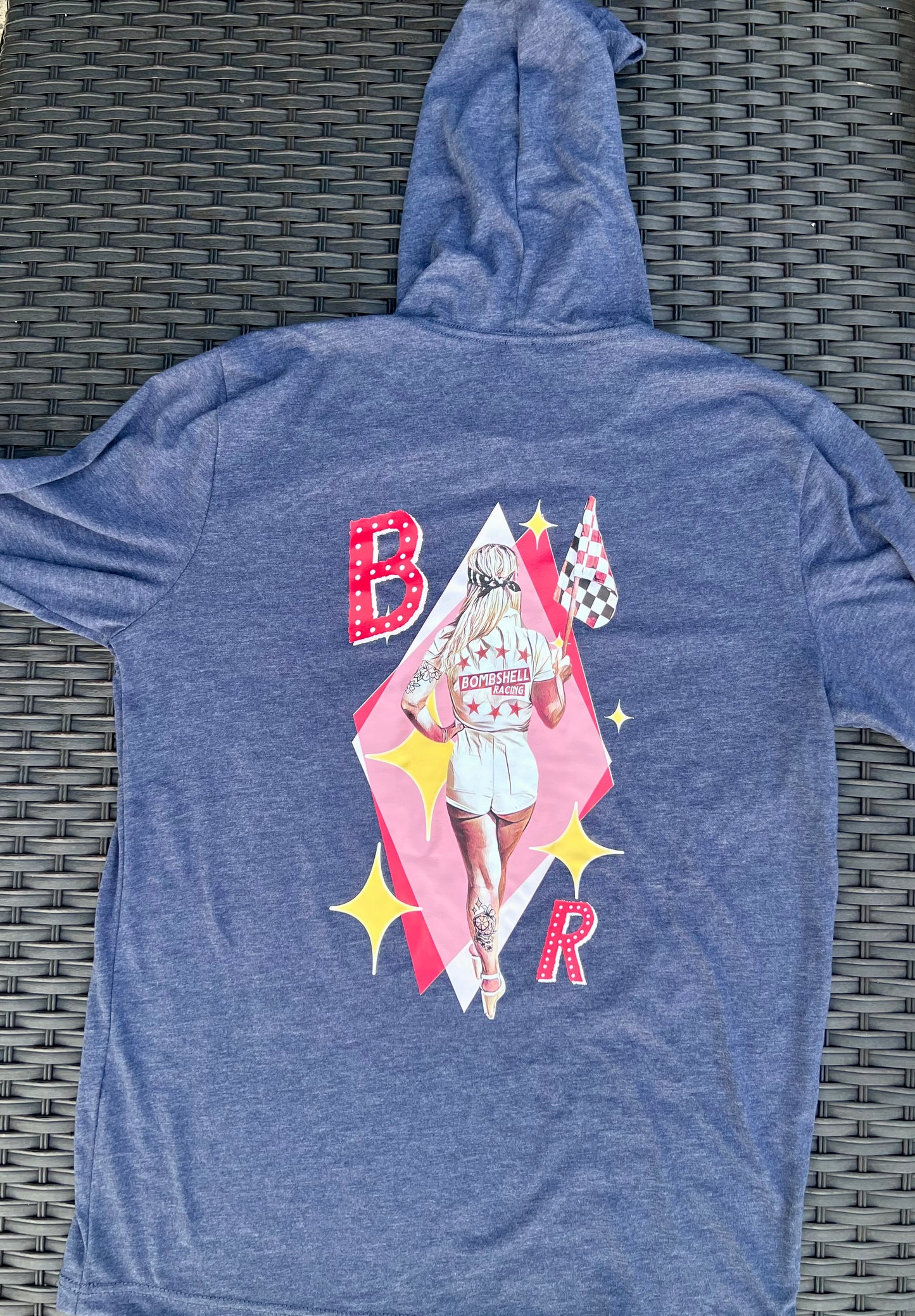 Florida Winter Hooded Long Sleeve T-Shirt