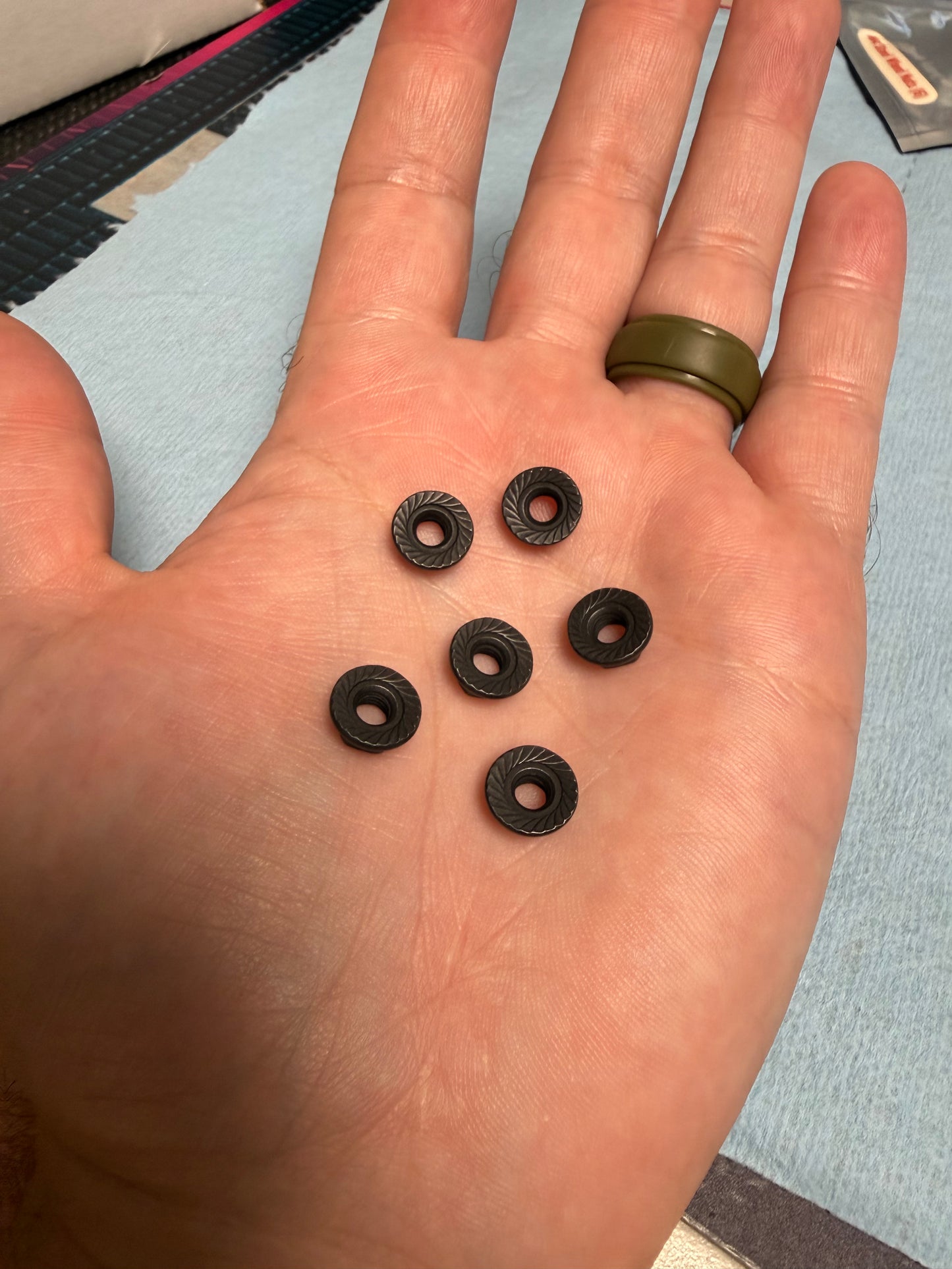 M4 Steel Wheel Nuts (6)