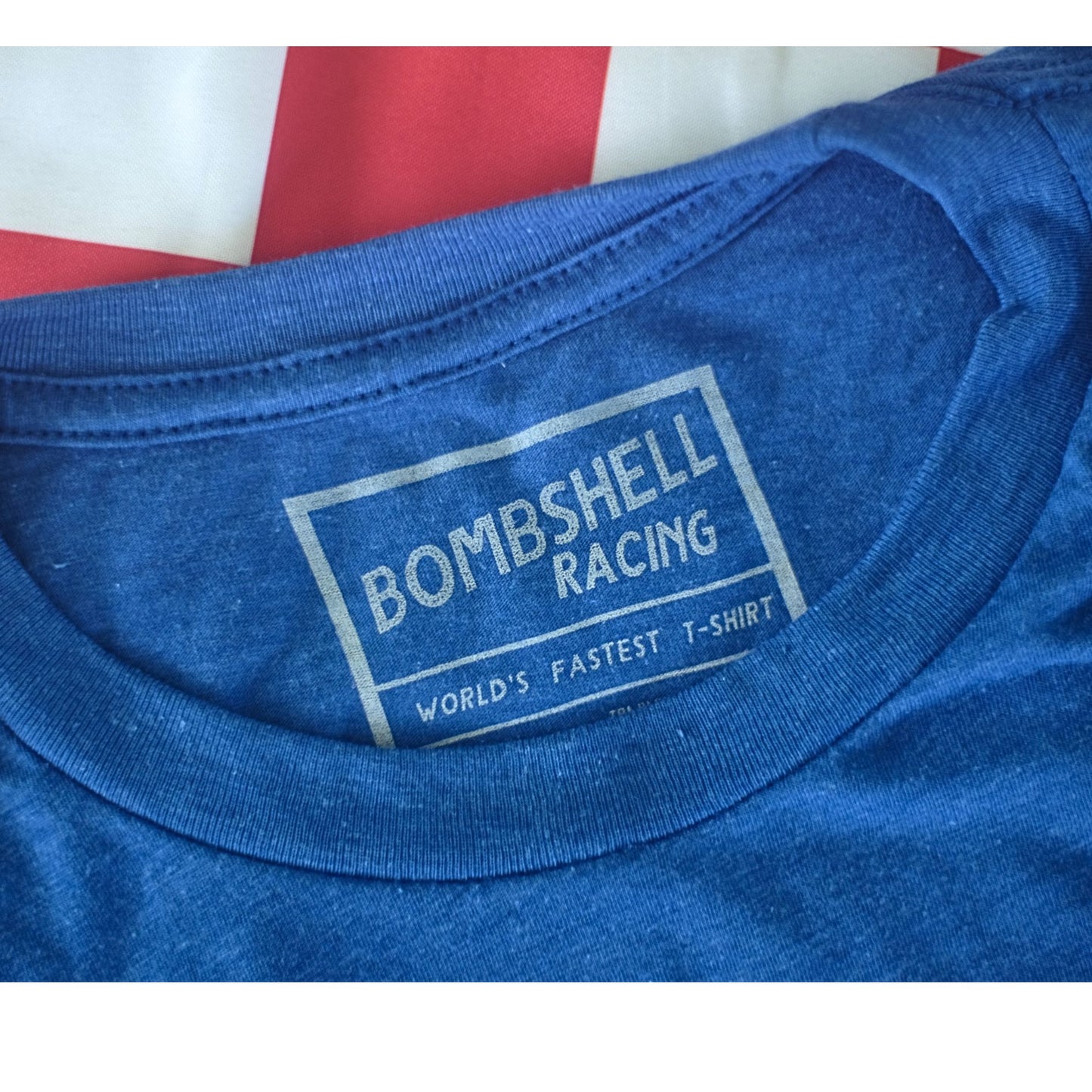 Limitierte Auflage – Florida Race Shirt – Himmelblau