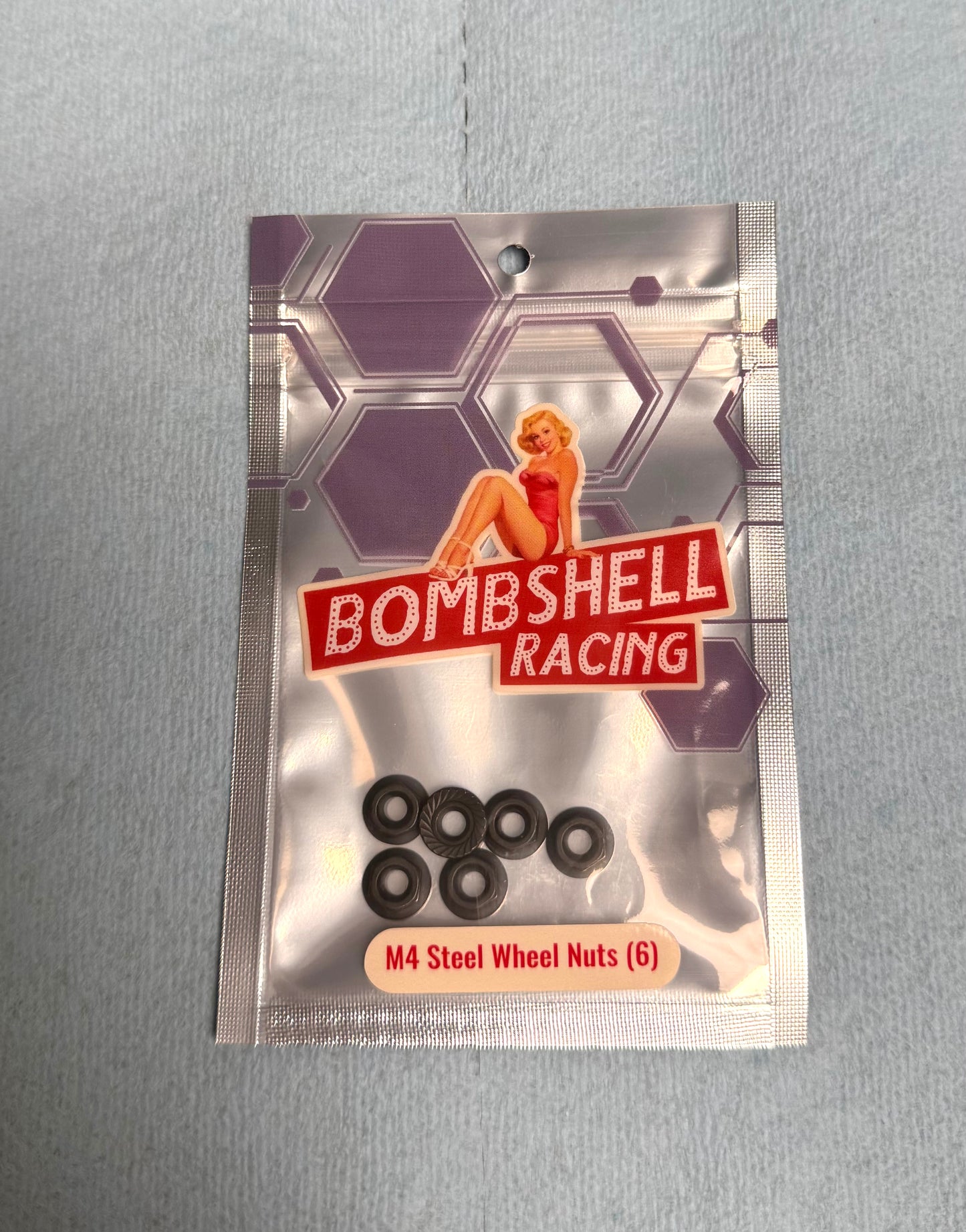 M4 Steel Wheel Nuts (6)