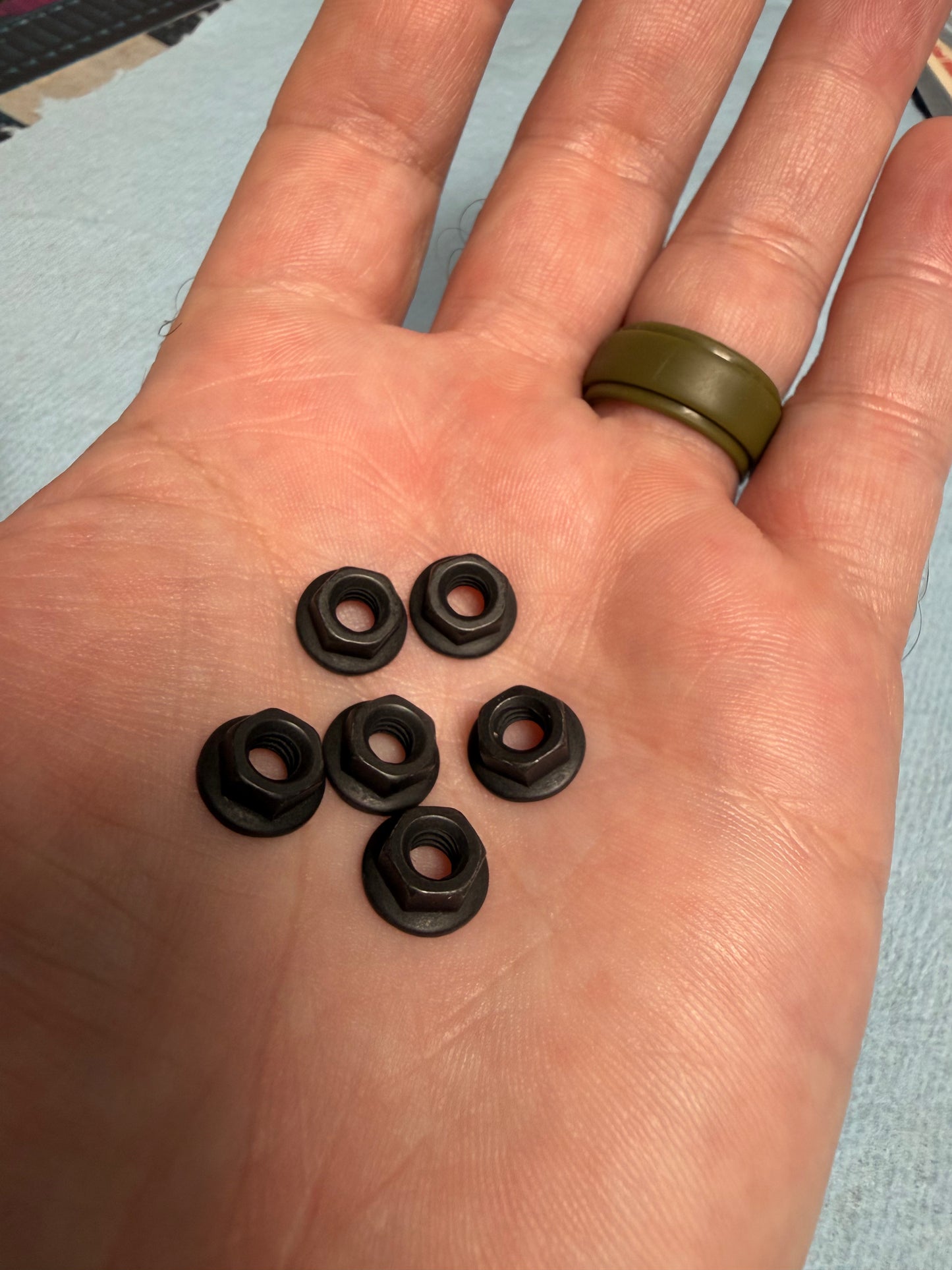 M4 Steel Wheel Nuts (6)