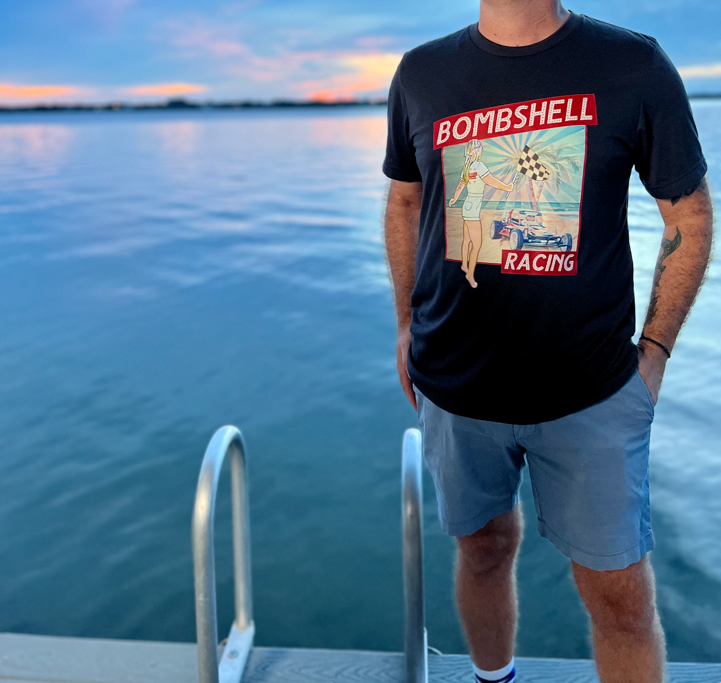 Edición limitada - Camiseta de la carrera de Florida - No del todo negra